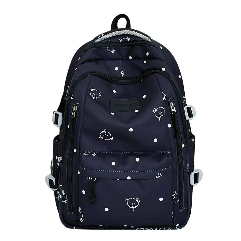 Niedlicher Polka-Dot-Rucksack Skanto