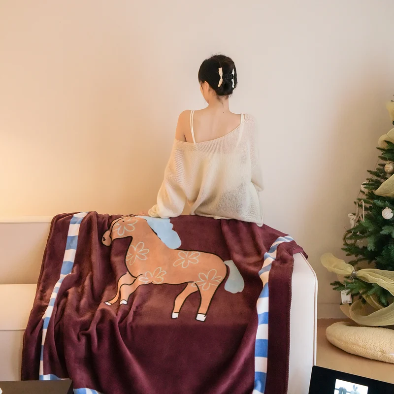 Kuscheldecke für Sofa