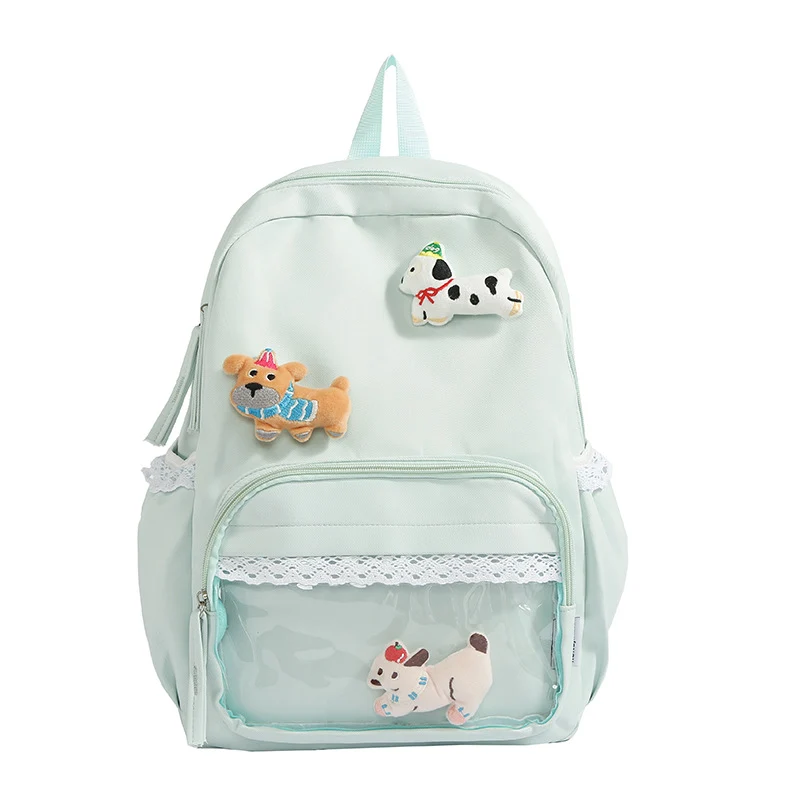 Niedlicher Rucksack mit Tiermotiv und Stickerei Skanto