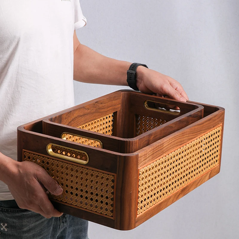 Artisan handgewebte Lagerkiste Brehn