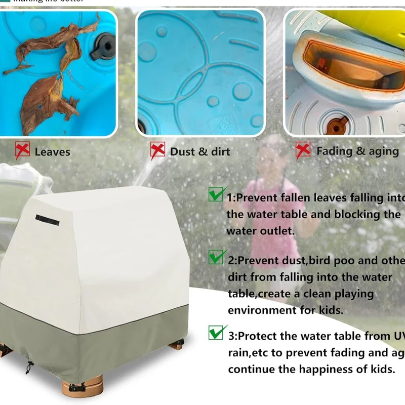 Abdeckung für Wasserspieltisch Skanto