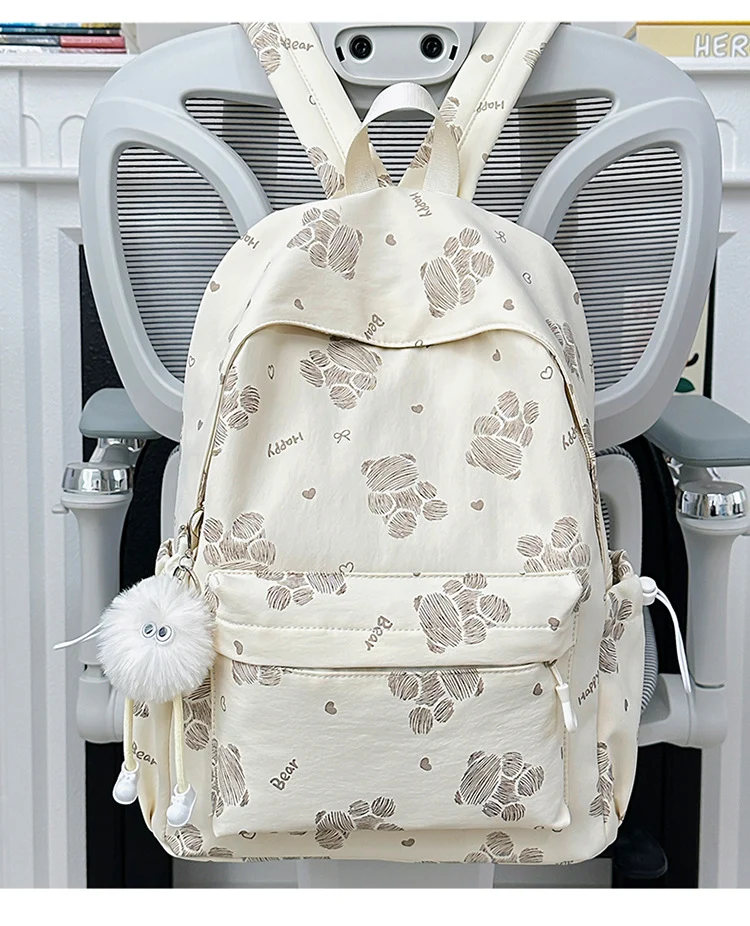 Niedlicher Rucksack Skanto mit Tierpfotenabdruck