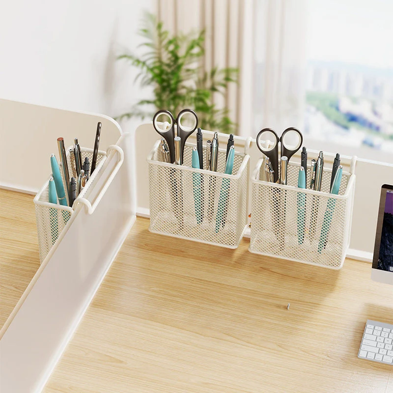 Hängender Mesh-Schreibtisch Stift- und Schreibwaren Caddy Organizer