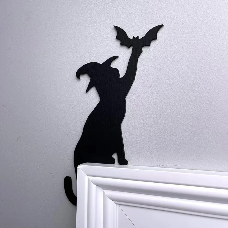 Verspielte Katze Dekorative Wandkunst