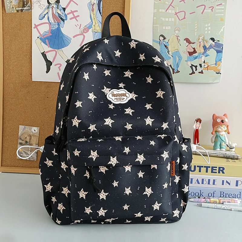 Klassischer gemusterter Rucksack Skanto