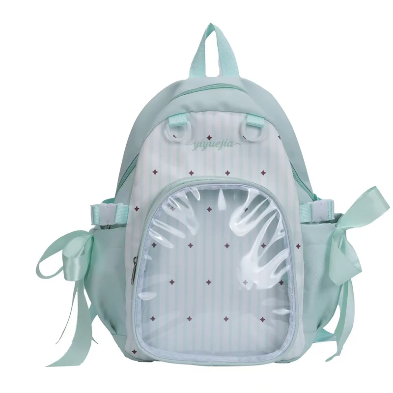 Rucksack Skanto mit transparentem Design vorne