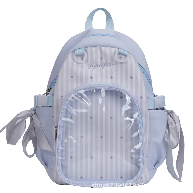 Rucksack Skanto mit transparentem Design vorne