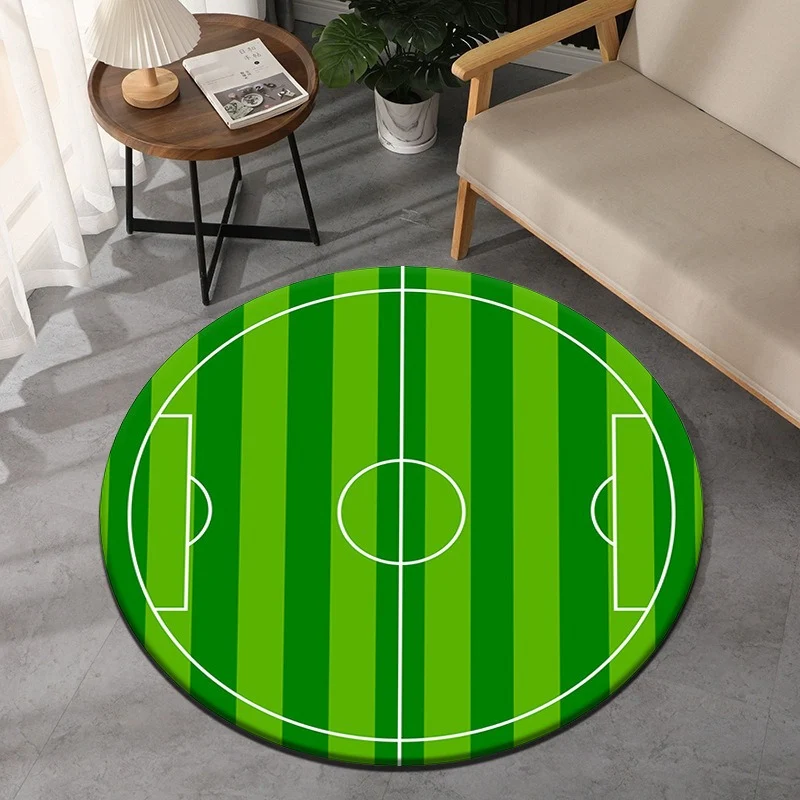 Fußballfeld-Themen Dekorativer Teppich