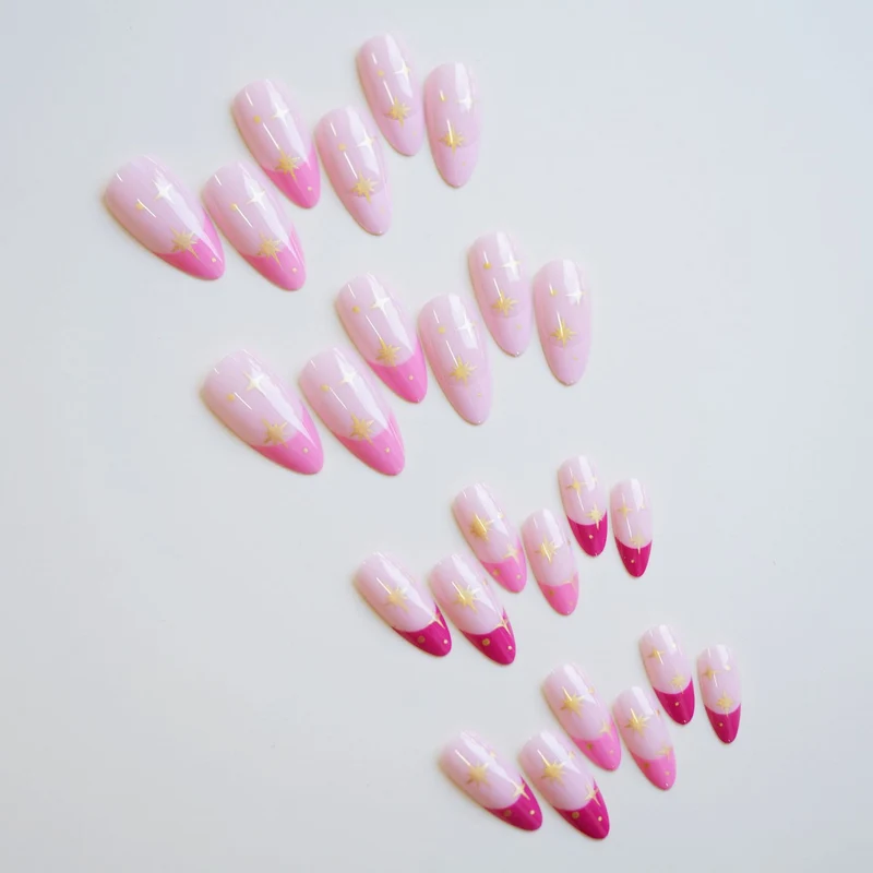 Dekoratives Press-On-Nageldesign