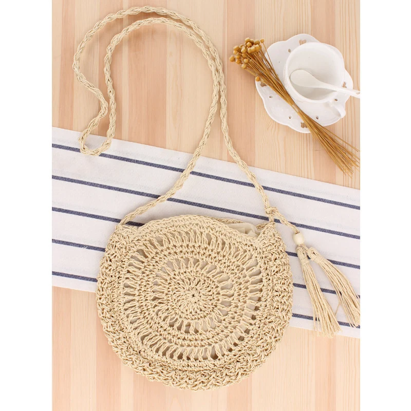 Handtasche im modernen Makramee-Design Skanto