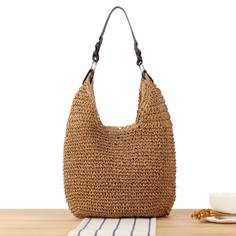 Hobo Bag aus Naturmaterial Skanto