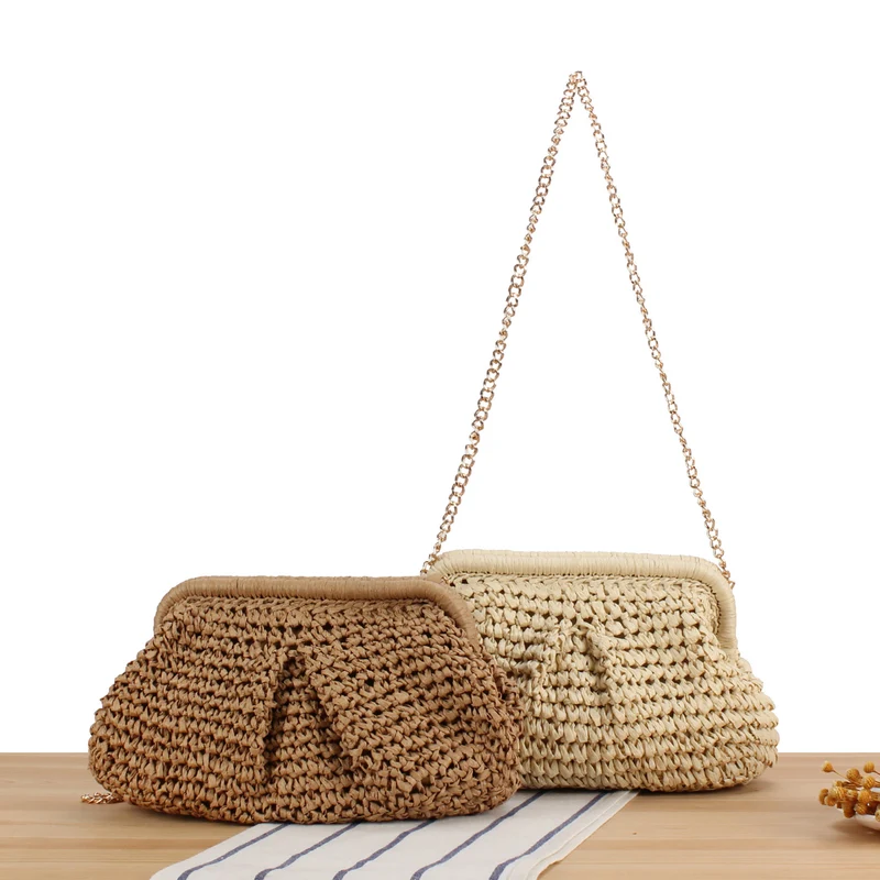 Elegante Handtasche im Makramee-Stil Skanto