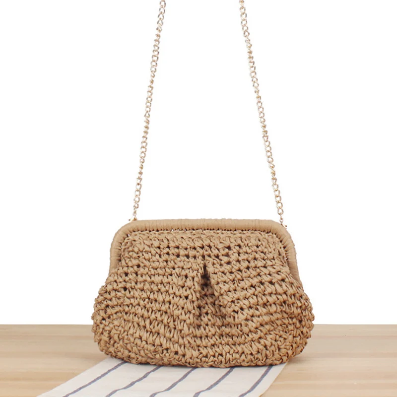 Elegante Handtasche im Makramee-Stil Skanto