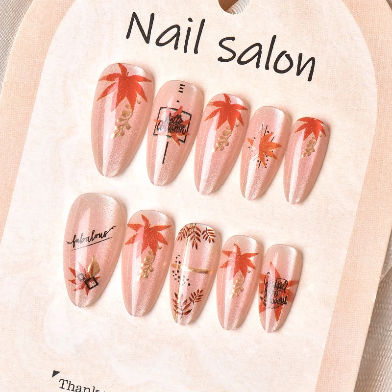 Herbst-Themen Press-On Nagel Set