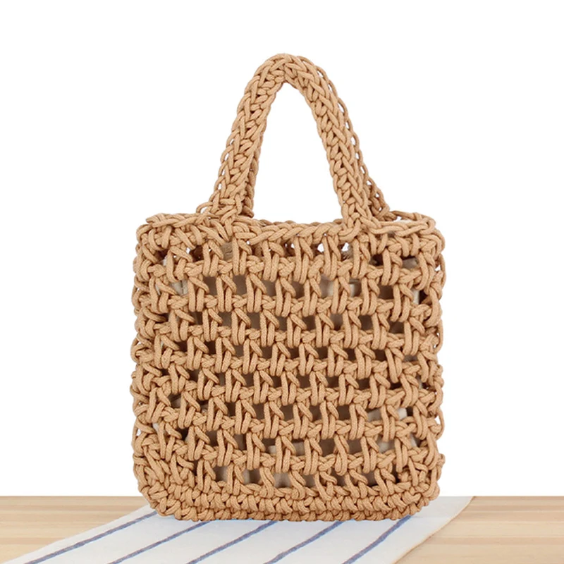 Hochwertige Makramee-Handtasche Skanto