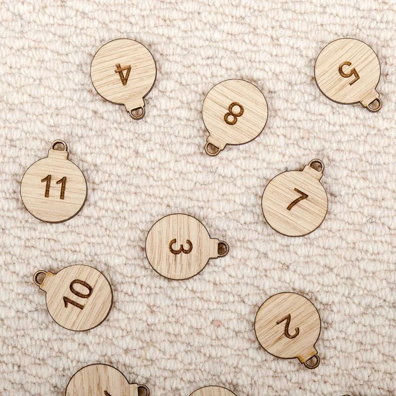 Adventskalender Wandkunst