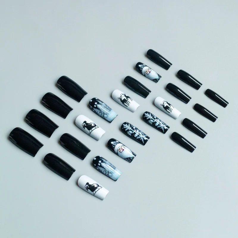Festliches Winter-Nagelkunst-Design-Kit