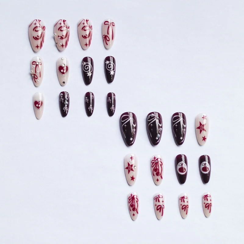 Festliches Nail Art Set