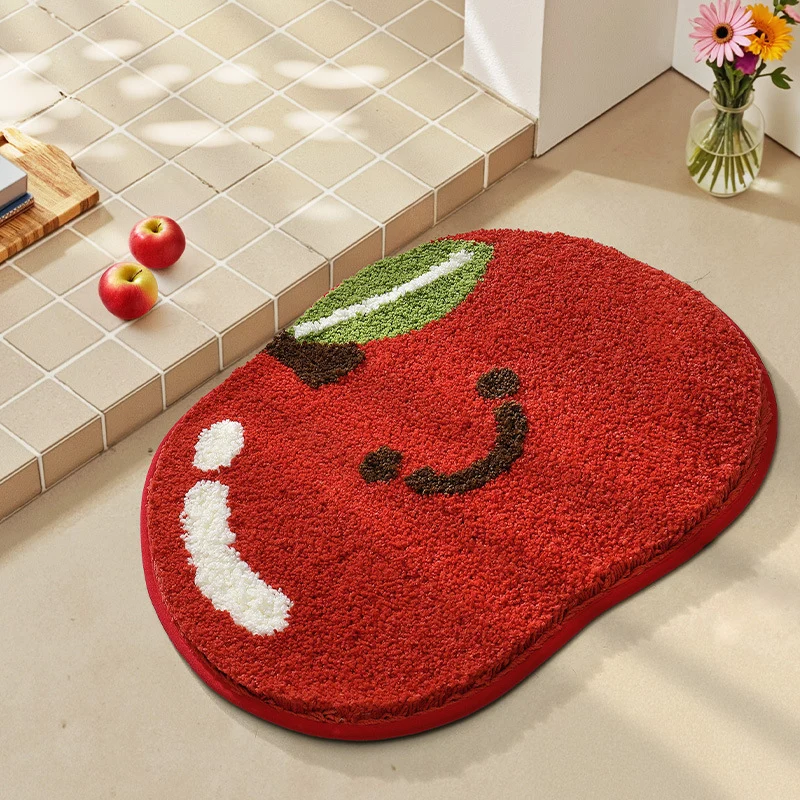 Dekorativer Zitronenförmiger Teppich für die Home Decor