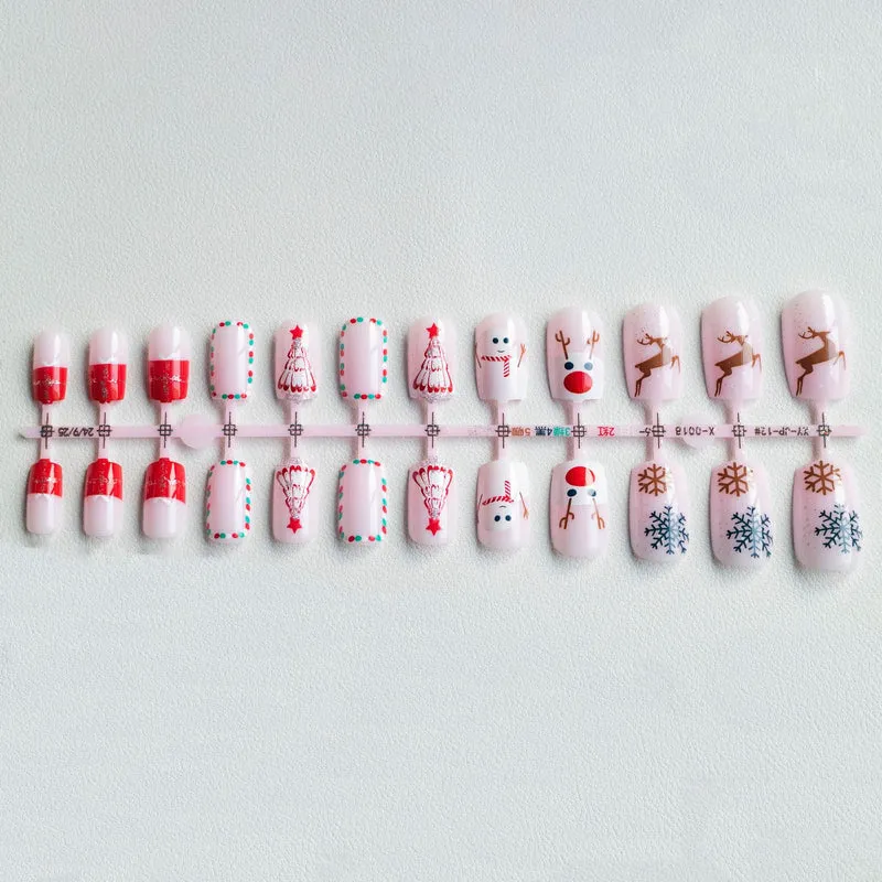 Festliches Feiertags-Nagelkunst-Set