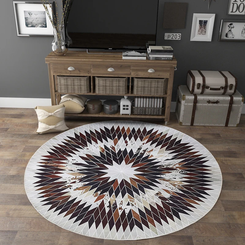 Captain America Shield-Themed Teppich