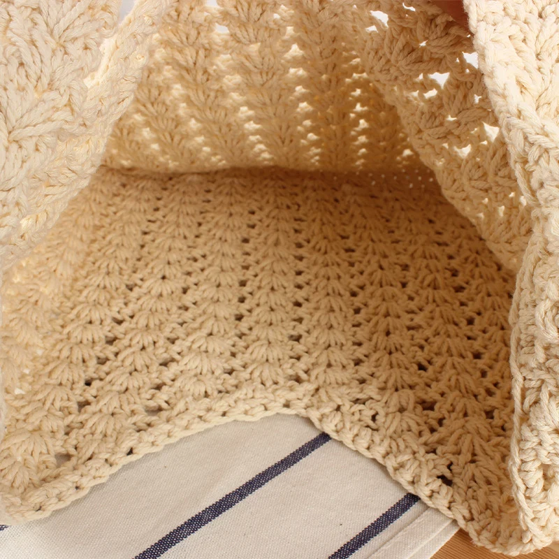 Handtasche aus handgeknüpftem Naturmaterial Skanto