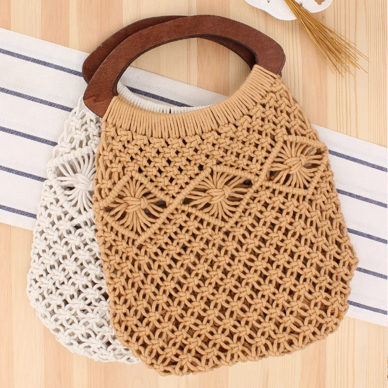 Handgemachte Makramee Handtasche Skanto
