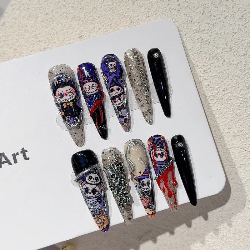 Verspielt Gothic Nagelkunst Tipps
