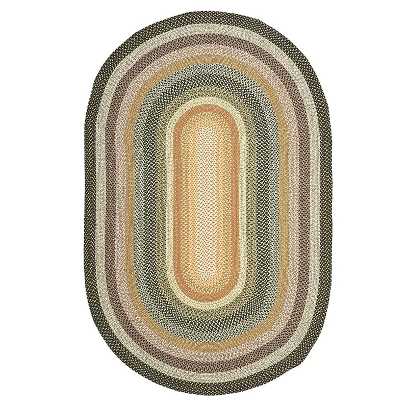 Geflochtener Indoor-Teppich für die Fußbodendekoration zu Hause