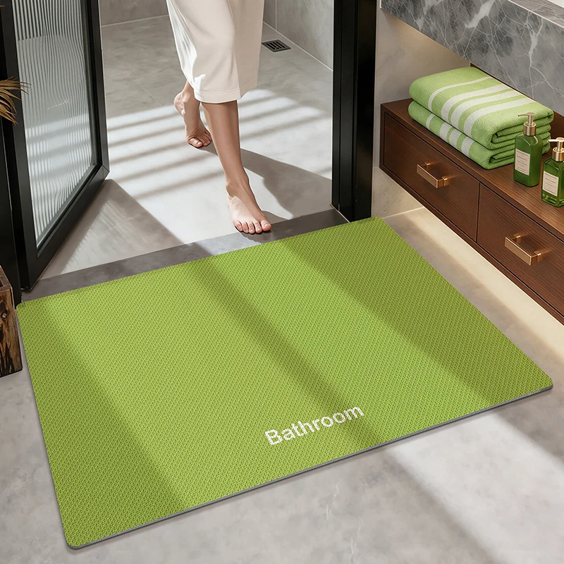 Badematte für Badezimmerboden Dekor