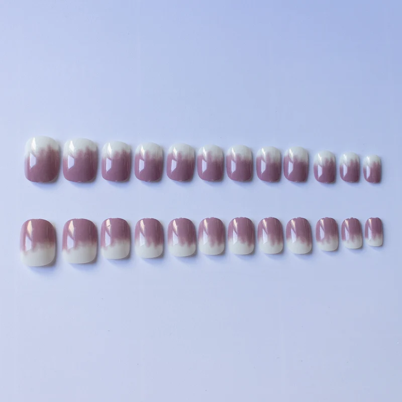 Elegantes Ombre-Nagelkunst-Set