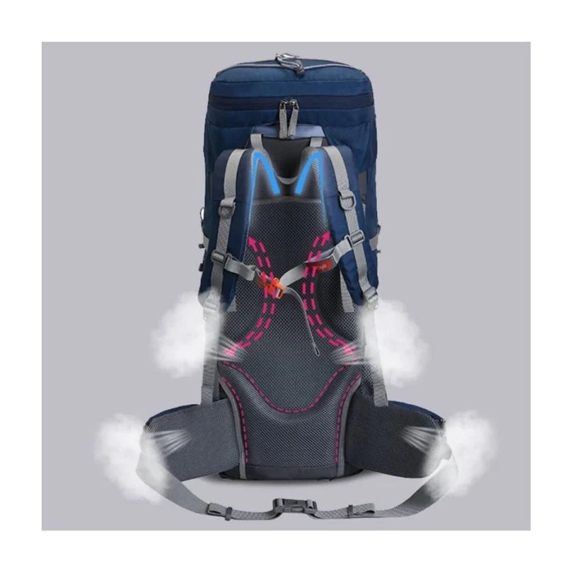 Hochwertiger Trekkingrucksack mit ergonomischem Tragesystem und großzügigem Stauraum Skanto