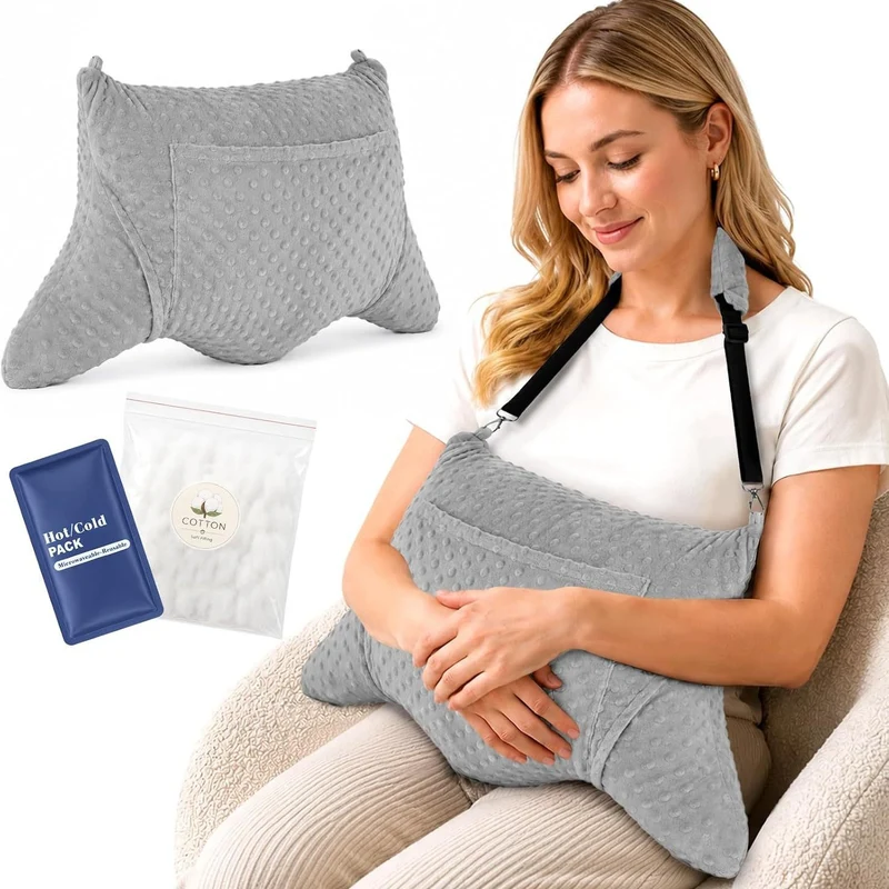 Ergonomisches Heizkissen mit Tragegurten Skanto