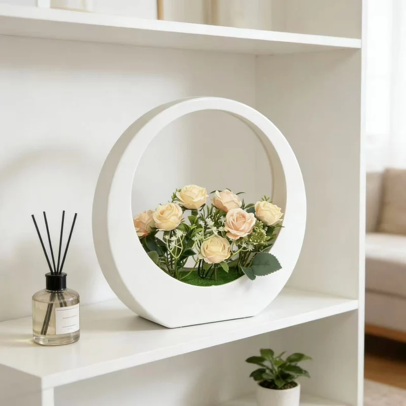 Moderne dekorative Blume Vase