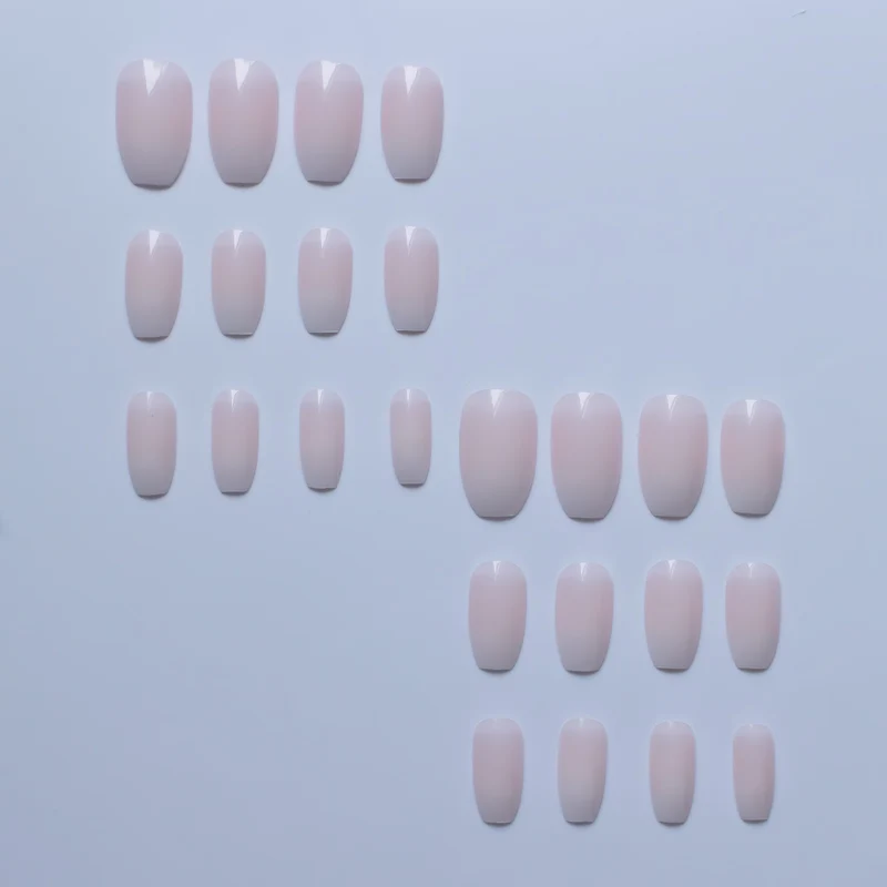 Elegantes Französisches Tipp-Acryl-Nagelkunst-Set