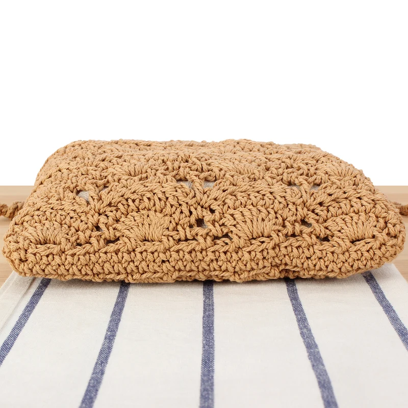 Handgeknüpfte Tragetasche mit verspieltem Muster Skanto