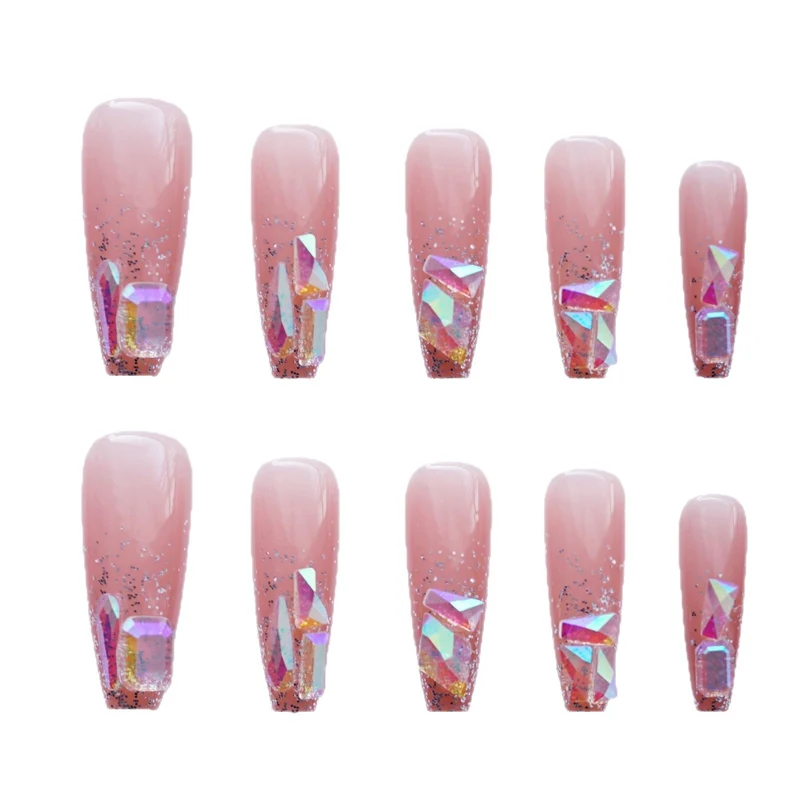 Künstlerisches Press-On Nagelkunst Set