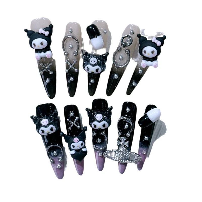 Gothic-Themen 3D Nagelkunst Tipps