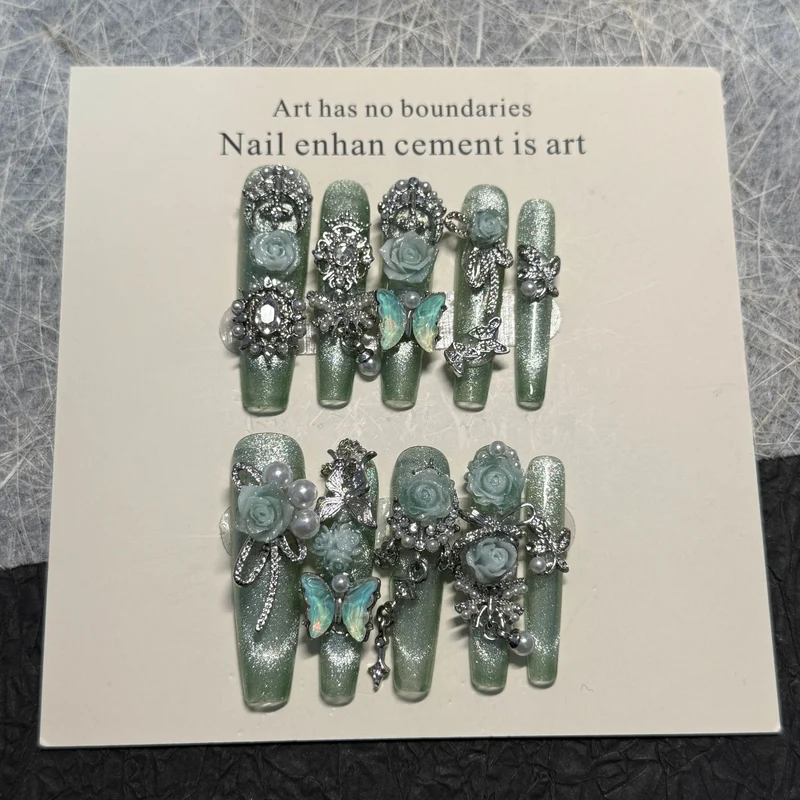 Premium 3D Dekorative Nagelkunst Tipps