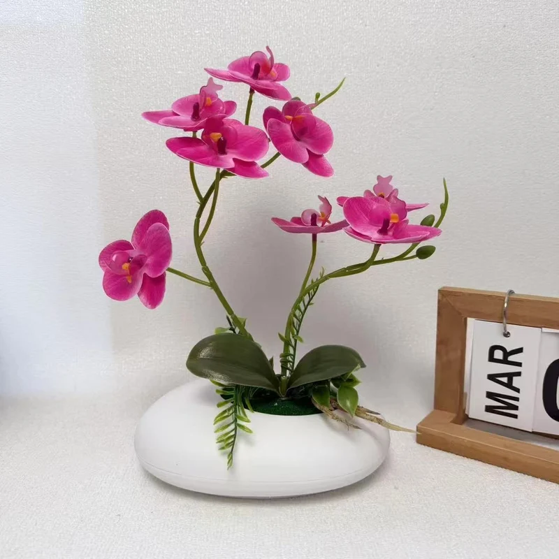 Lebensechte Orchideenblumenarrangement 1790480790