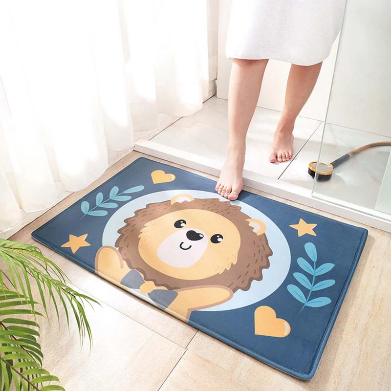 Verspieltes Tierdesign Badmatte