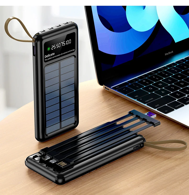 Tragbare Solar-Powerbank Skanto