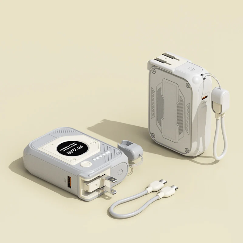 Powerbank mit integrierten USB-Anschlüssen Skanto