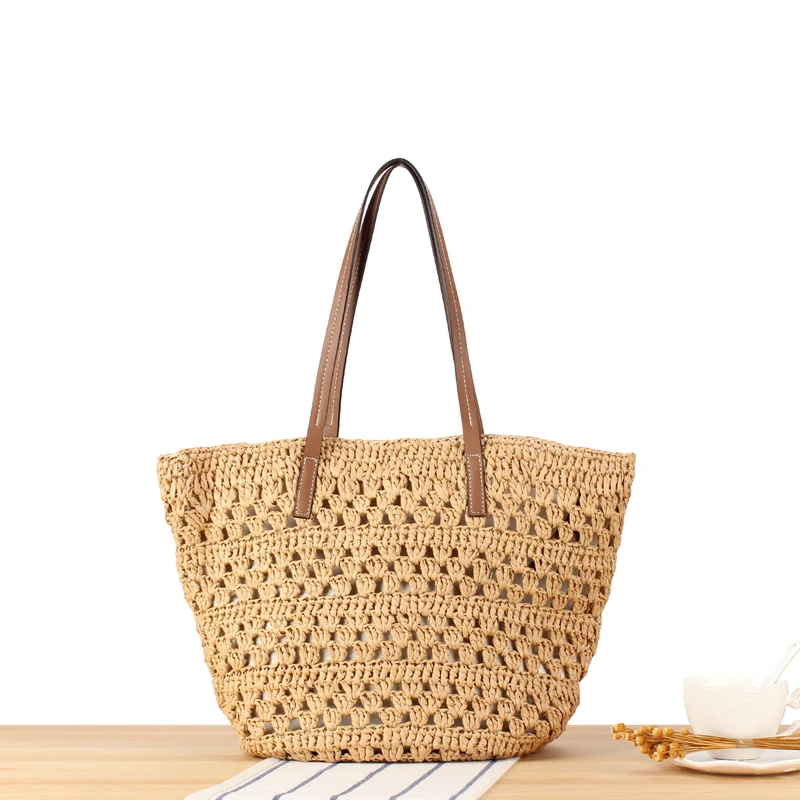 Handgehäkelte Strandtasche Skanto