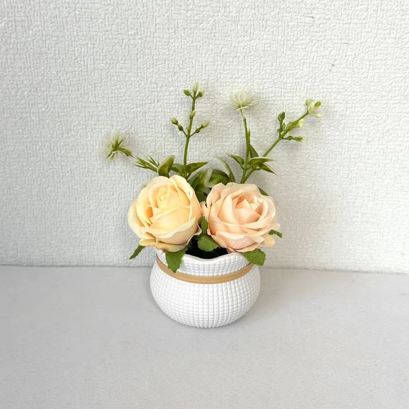 Faux Floral Tischmittelstück