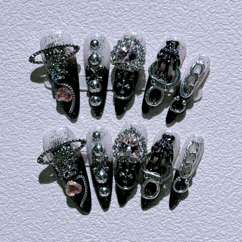 Glamouröse Nagelkunst Verlängerungen