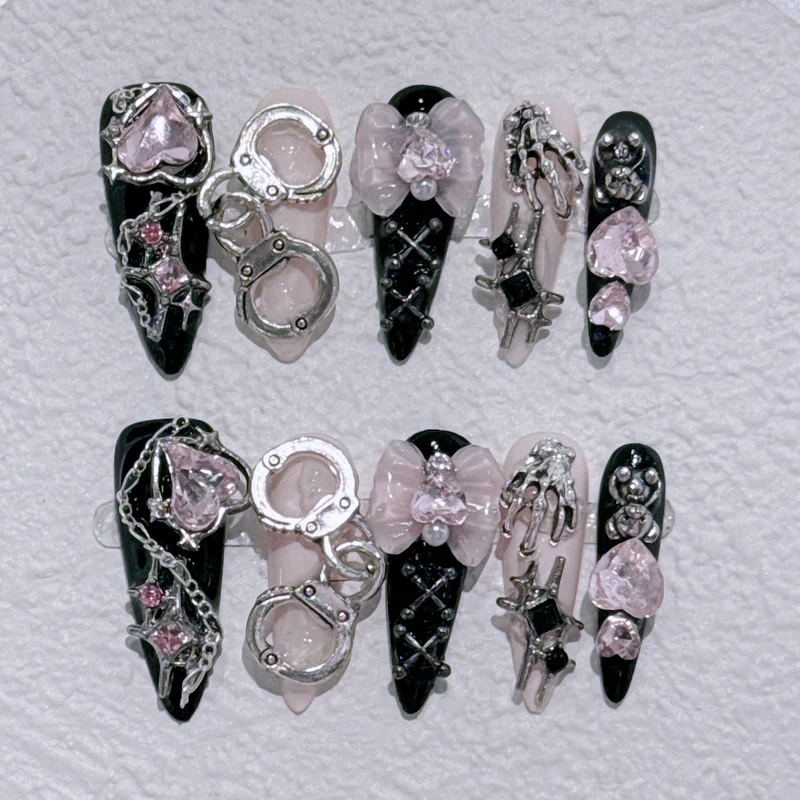 Glamouröse Nagelkunst Verlängerungen