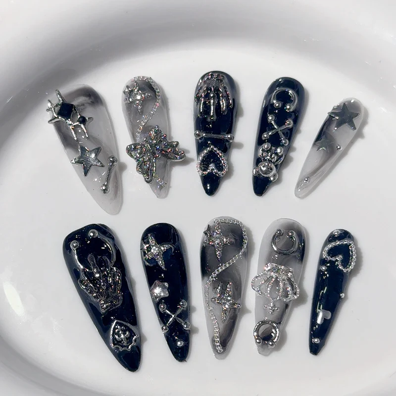 Glamouröse Nagelkunst Verlängerungen