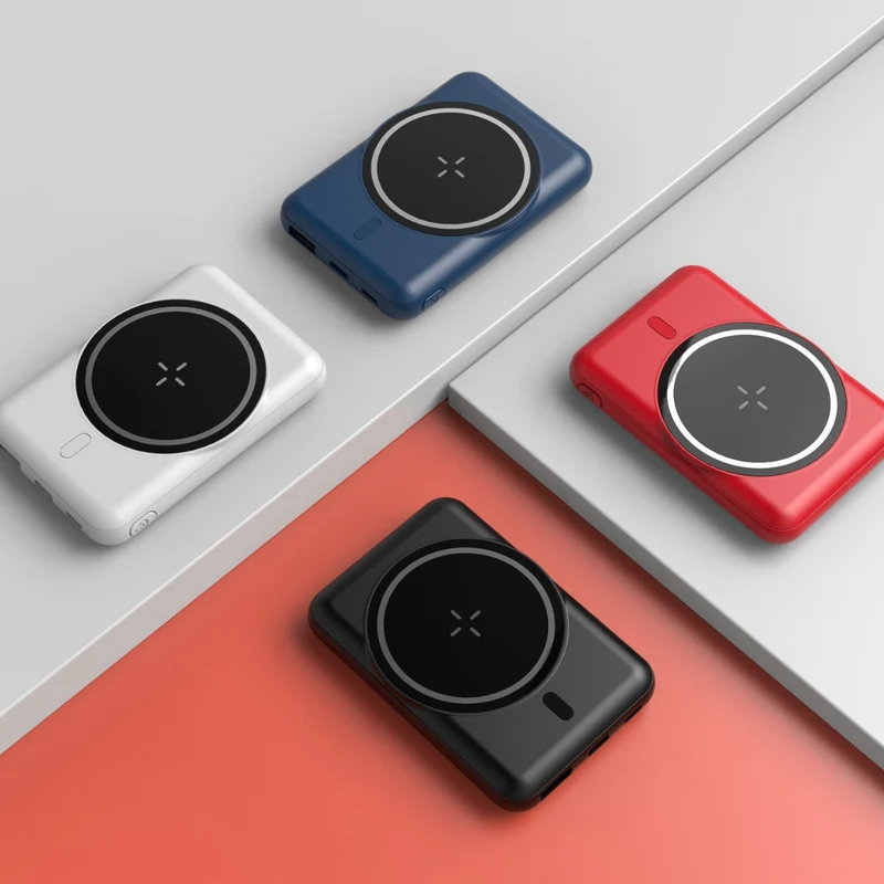 Kabellose Hochleistungs-Powerbank mit integrierter Ladeanzeige Skanto