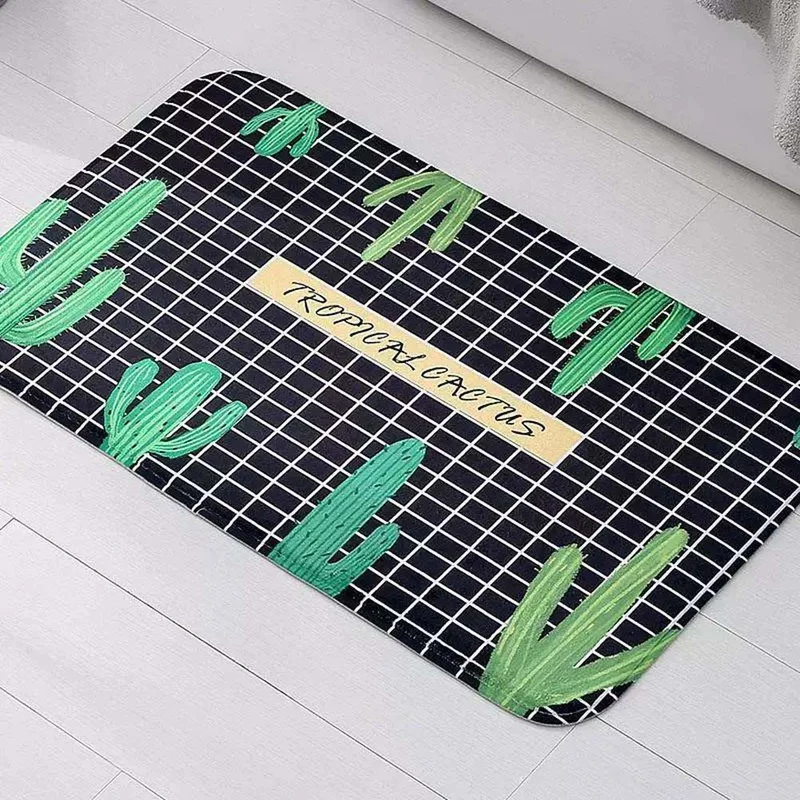 Stylische motivierende Zitat-Badematte